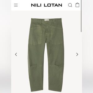 New with tags- Nili Lotan Shon pants in camo. Size 0.